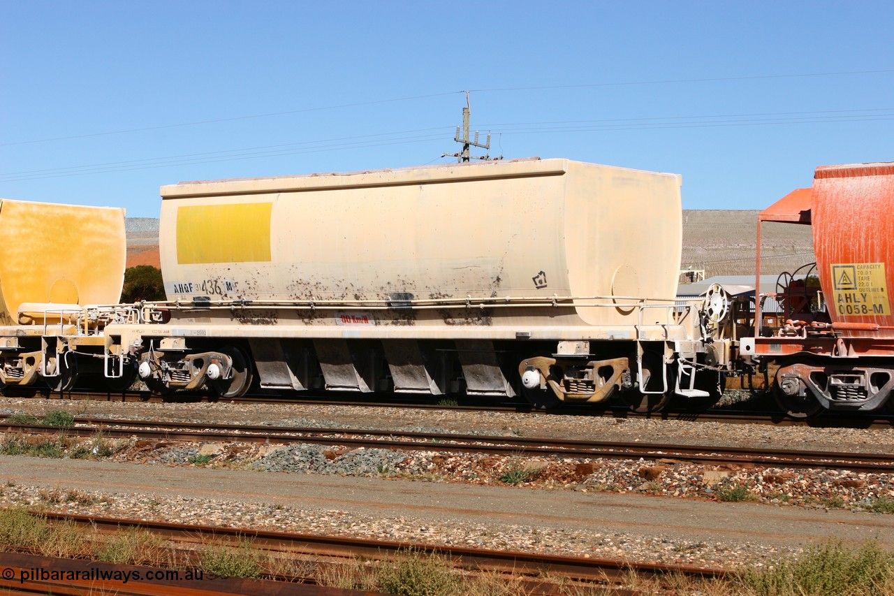 060530 4920
Parkeston, AHQF 31436 seen here in Loongana Limestone service, originally built by Goninan WA for Western Quarries as a batch of twenty coded WHA type in 1995. Purchased by Westrail in 1998.
Keywords: AHQF-type;AHQF31436;Goninan-WA;WHA-type;