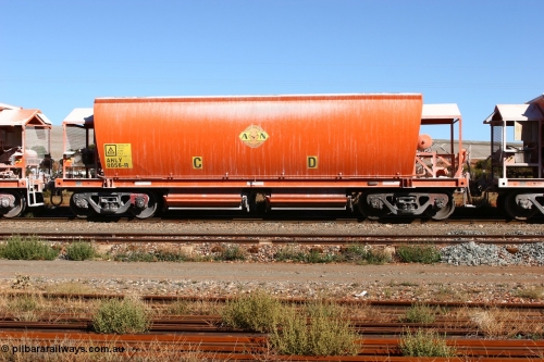 060530 4927
Parkeston, AHLY 0056 one of sixty five AHBY class ballast hoppers built by EDI Rail at their Port Augusta Workshops for ARG in 2001-02 for the Darwin line construction, now in limestone quarry products service.
Keywords: AHLY-type;AHLY0056;EDI-Rail-Port-Augusta-WS;AHBY-type;