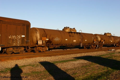 060603 5272 WJEY506R
Midland, WJEY 506 fuel tank waggon built by Tulloch Ltd NSW in 1970 as WJE type for Mobil, sold to BP Oil in 1985, 96,000 litres one compartment two domes.
Keywords: WJEY-type;WJEY506;Tulloch-Ltd-NSW;WJE-type;